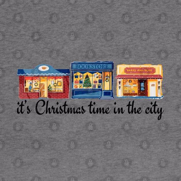 it's Christmas time in the city by Pearlie Jane Creations